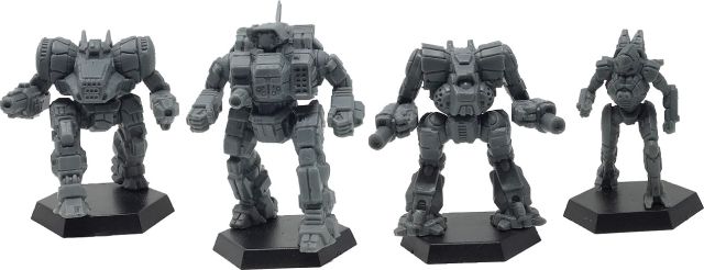 CAT35736 Catalyst Game Labs BattleTech: Miniature Force Pack - Inner Sphere Support Lance main product photo