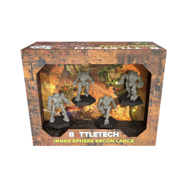 CAT35751 Catalyst Game Labs BattleTech: Mercenaries Forcepack - Inner Sphere Recon Lance main product photo