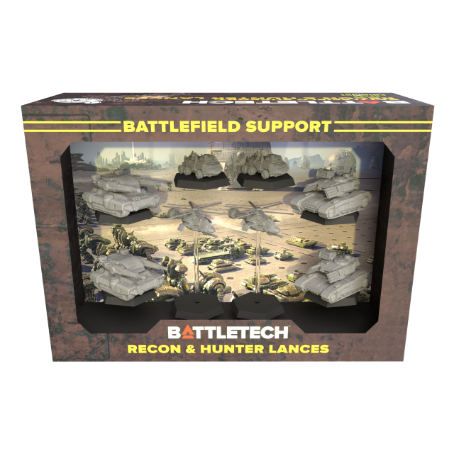 CAT35753 Catalyst Game Labs BattleTech: Mercenaries Forcepack - Battlefield Support Recon & Hunter Lances main product photo