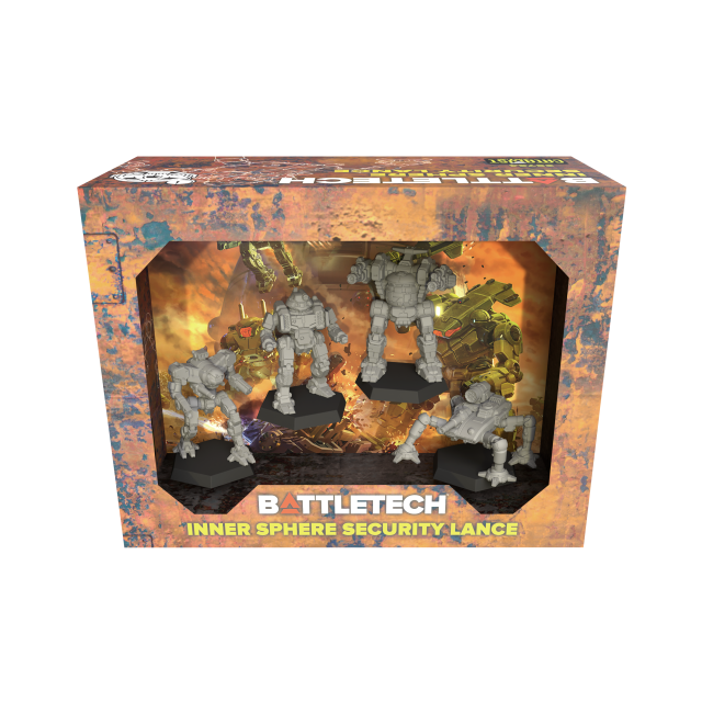 CAT35754 Catalyst Game Labs BattleTech: Mercenaries Forcepack - Inner Sphere Security Lance main product photo
