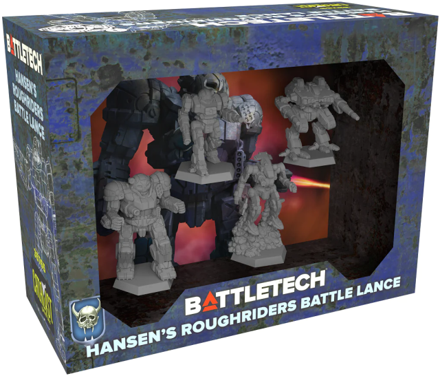 CAT35764 Catalyst Game Labs Battletech Hansen's Roughriders Battle Lance main product photo