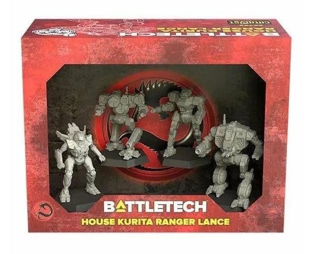 CAT35785 Catalyst Game Labs BattleTech: Miniature Force Pack - House Kurita Ranger Lance main product photo