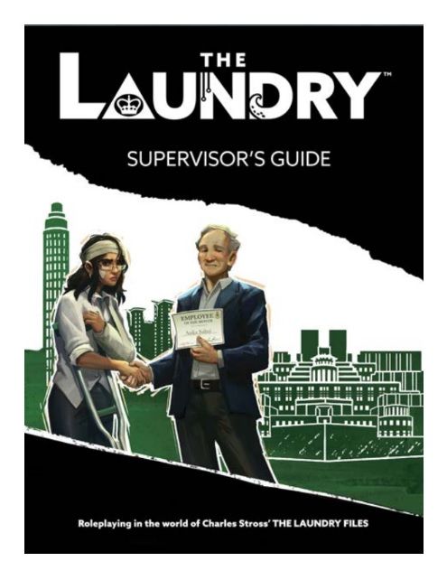 CB70800 Cubicle 7 The Laundry Role Playing Game: Second Edition - Supervisor`s Guide (Hardcover) main product photo