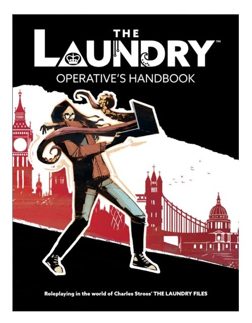 CB70801 Cubicle 7 The Laundry Role Playing Game: Second Edition - Operative`s Handbook (Hardcover) main product photo