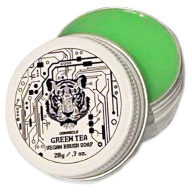 CHR12078 Chronicle RPG Accessories Green Tea Vegan Brush Soap, 20g / 0.7oz main product photo