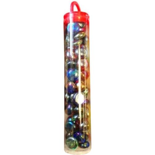 CHX01197 Chessex Manufacturing Iridized Mixed Colors Glass Stones in 5.5` Tube (40) main product photo