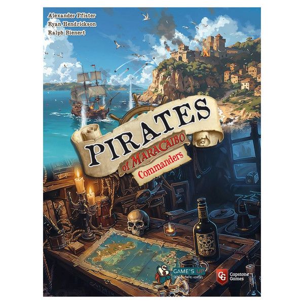 CTGPOM02 Capstone Games Pirates of Maracaibo: Commanders Expansion main product photo