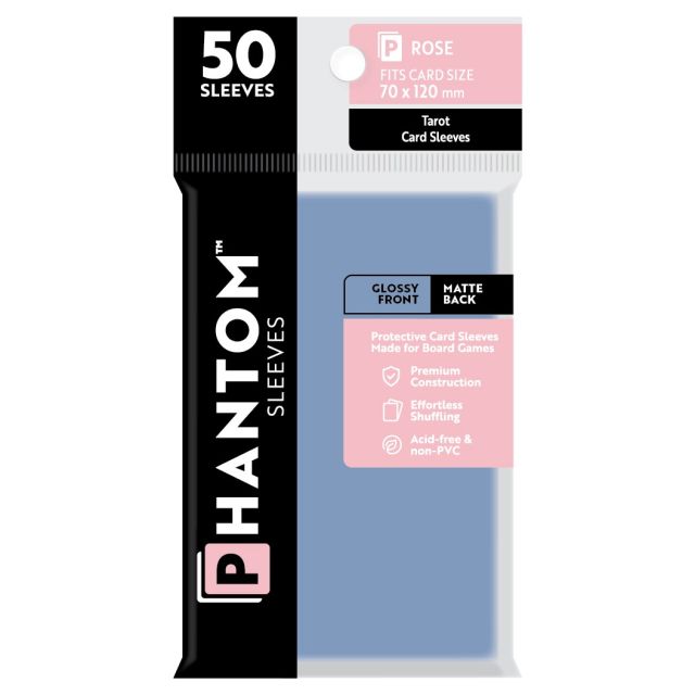 CTGPS2008 Capstone Games Phantom: Protective Sleeves: Gloss/Matte Rose Size (50) main product photo