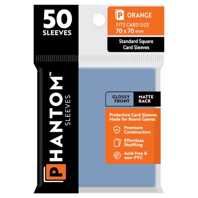 CTGPS2011 Capstone Games Phantom: Protective Sleeves: Gloss/Matte Orange Size (50) main product photo