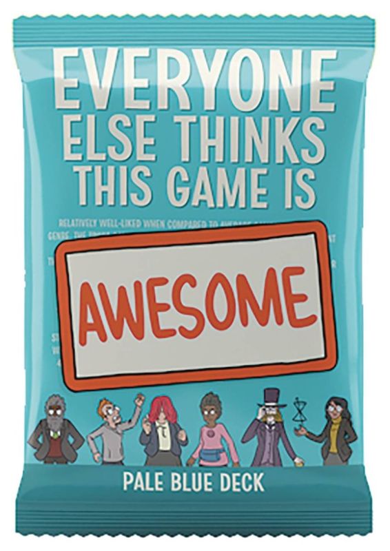 CTZGQEFI00027 Cryptozoic Entertainment Everyone Else Thinks This Game Is Awesome: Pale Blue Deck main product photo