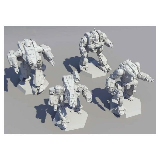 CYT35733 Catalyst Game Labs Battletech: Inner Sphere: Heavy Battle Lance main product photo