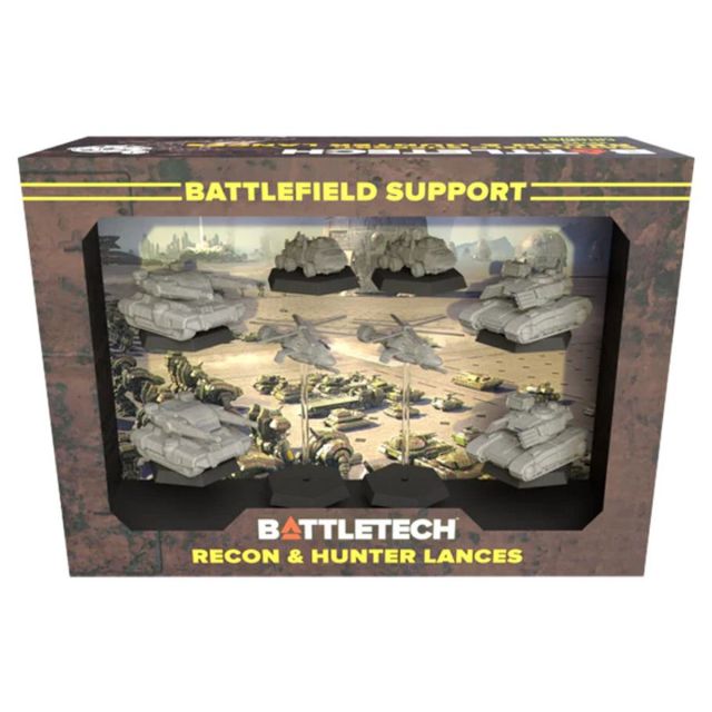 CYT35753 Catalyst Game Labs BattleTech: Mercenaries Force Pack: Battlefield Support Recon & Hunter Lances main product photo