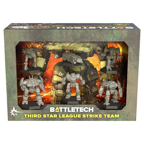 CYT35784 Catalyst Game Labs BattleTech: Third Star League Strike Team Force Pack main product photo
