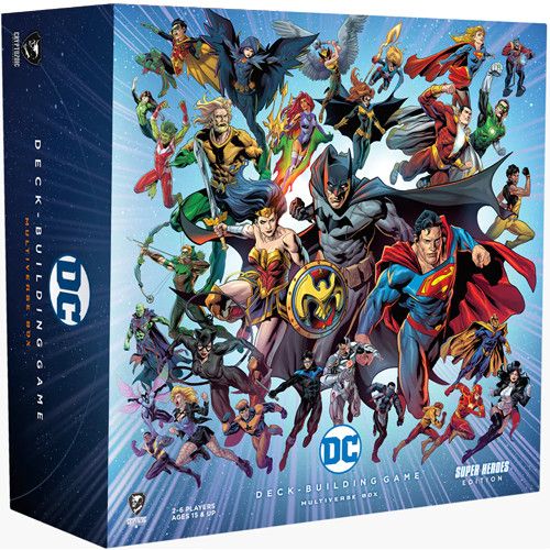CZE29569 Cryptozoic Entertainment DC Comics Deck Building Game: Multiverse Box Version 2 main product photo