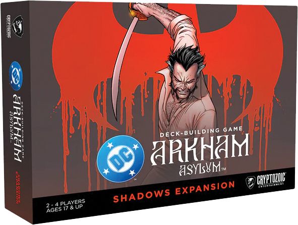 CZE81280 Cryptozoic Entertainment DC Comics Deck Building Game: Arkham Asylum Shadows Expansion main product photo