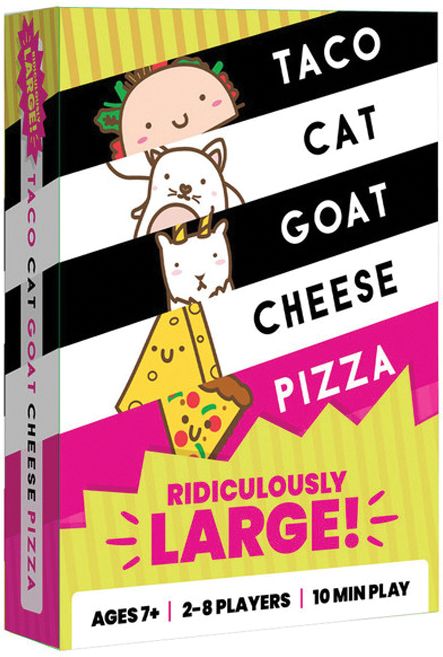 DHGTCGCPRL Dolphin Hat Games Taco Cat Goat Cheese Pizza: Ridiculously Large main product photo