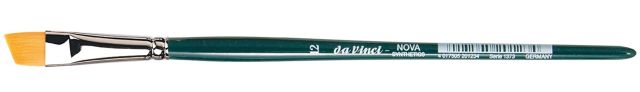 DVINC-1373_12 Da Vinci NOVA Series 1373, synthetic brush with slanting edge, finest golden synthetic fibre, Size:12 main product photo