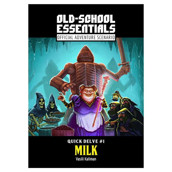 EFPNGQD01 Exalted Funeral Press Old-School Essentials: Adventure: Quick Delve #1: Milk main product photo