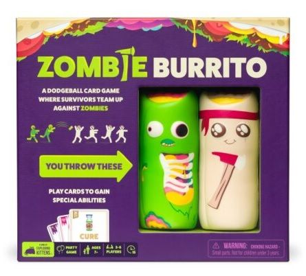 EKGTTB-ZOMB-3 Exploding Kittens Throw Throw Burrito: Zombie Burrito main product photo