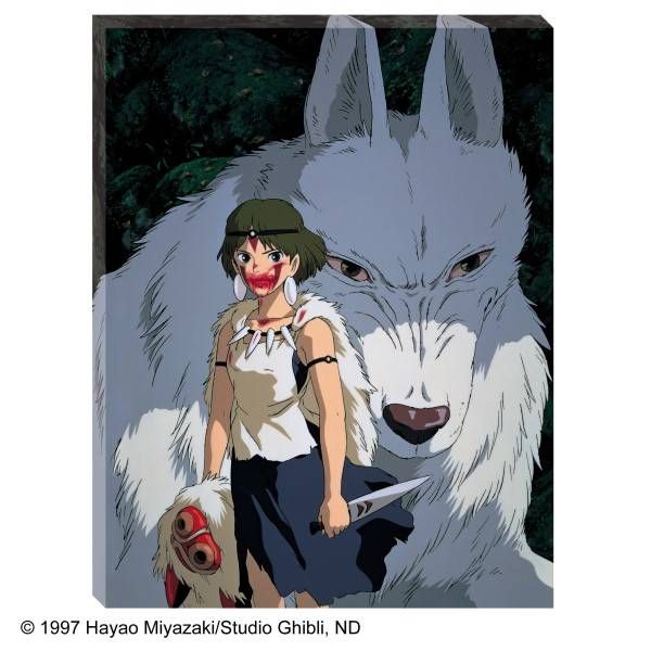 ENSKY-52416 Ensky Puzzle ATB-59 Moro and San Artboard Jigsaw - Canvas Style Princess Mononoke main product photo