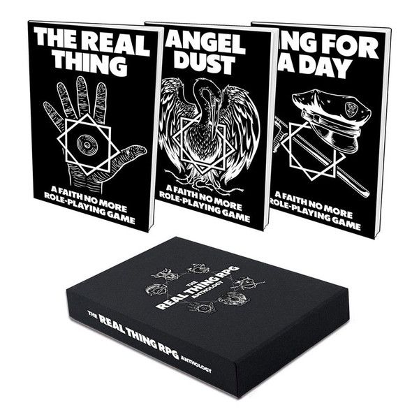 EYE01013 Accidental Cyclops Games The Real Thing: The Official Faith No More Role Playing Game Anthology Boxed Set main product photo