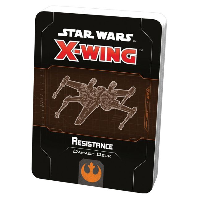 FFGSWZ75 Fantasy Flight Games Star Wars X-Wing: 2nd Edition - Resistance Damage Deck main product photo