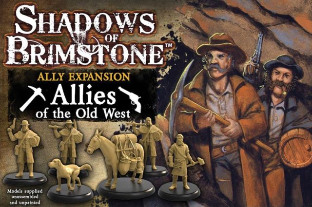 FFP07A01 Flying Frog Productions Shadows of Brimstone: Old West Allies main product photo