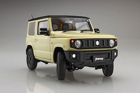 FUJMI-066424 Fujimi 1/24 CAR NEXT Series, Suzuki Jimny JB64 (Chiffon Ivory Metallic/Black 2 Tone Roof) main product photo