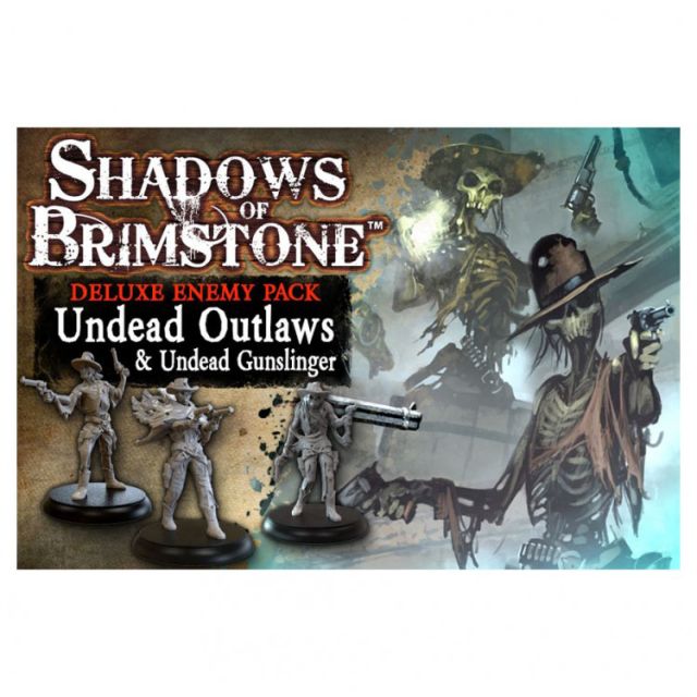 FYF07DE05 Flying Frog Productions Shadows of Brimstone: Undead Outlaws Dlx Enemy Pack main product photo