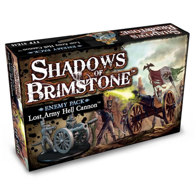 FYF07E46 Flying Frog Productions Shadows of Brimstone: Enemy Pack: Lost Army Hell Cannon Enemy main product photo