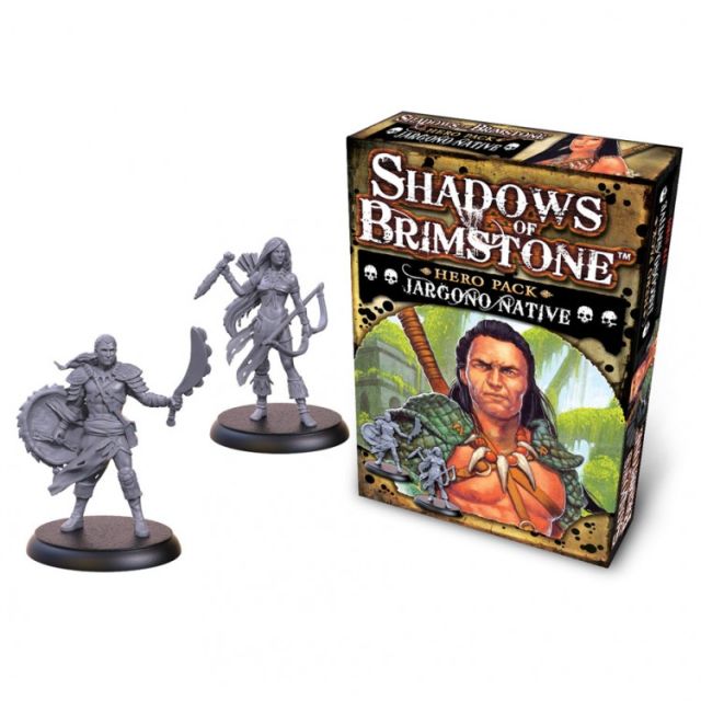 FYF07H09 Flying Frog Productions Shadows of Brimstone: Hero Pack: Jargono Native main product photo