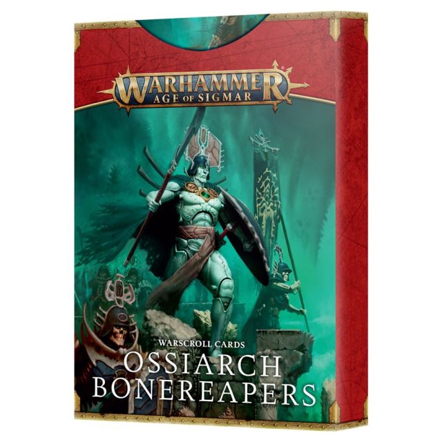 GAW60050207003 Games Workshop Warhammer: 94-02 Age of Sigmar: Ossiarch Bonereapers: Warscroll Cards main product photo