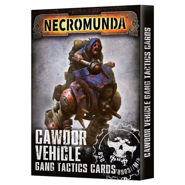 GAW60050599017 Games Workshop 301-16 Necromunda: HC: Cawdor Vehicle Gang Tactics Cards main product photo