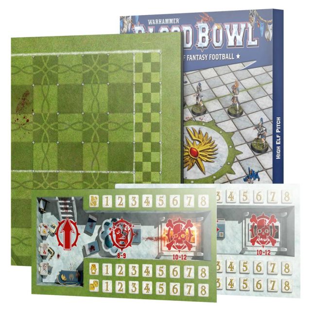 GAW99220910005 Games Workshop 202-65 Blood Bowl: High Elf: Pitch and Dugouts main product photo