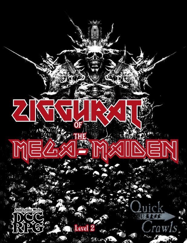 GDO01001 Goodman Games Ziggurat Of The Mega-maiden: A Heavy-metal Fueled Combat Fest main product photo