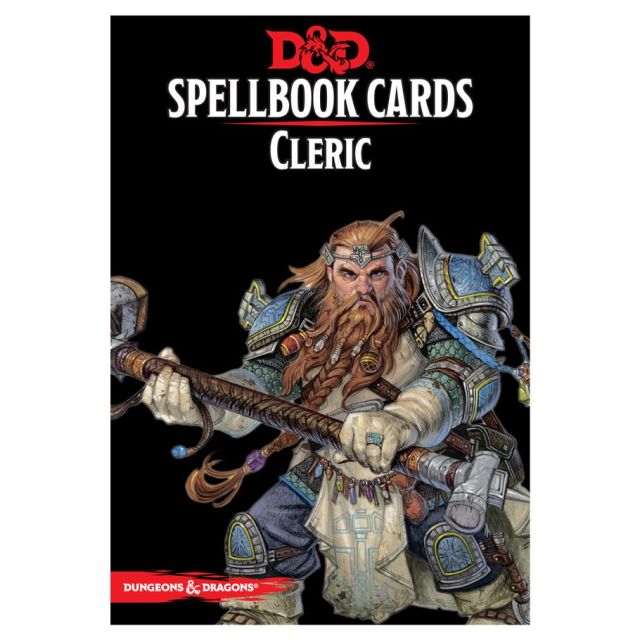 GF973916 Gale Force 9 Dungeons & Dragons Spellbook Cards: Cleric Deck main product photo
