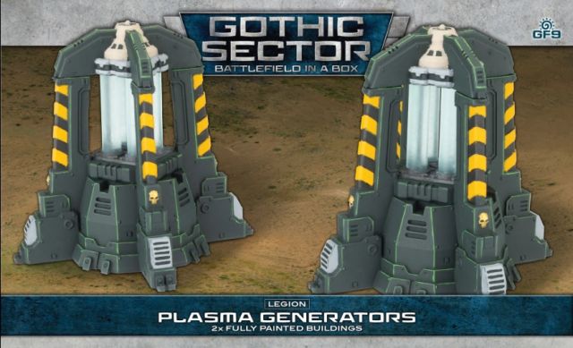 GF9BB665 Gale Force Nine Gothic Sector: Legion Plasma Generators (x2) main product photo