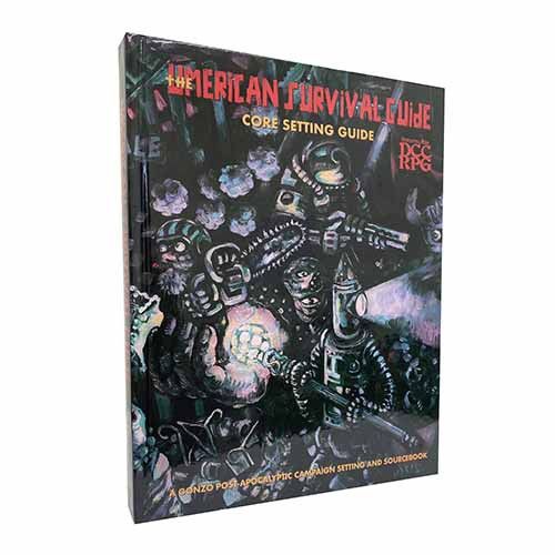 GMG3P201 Goodman Games Dungeon Crawl Classics: The Umerican Survival Guide - Core Setting Guide main product photo