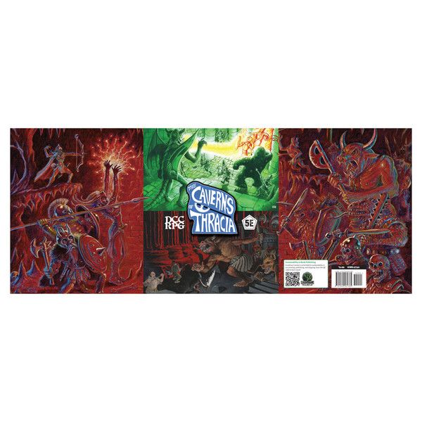 GMG4732 Goodman Games Dungeons & Dragons: 5th Edition: Dungeon Crawl Classics: Caverns of Thracia GM Screen main product photo