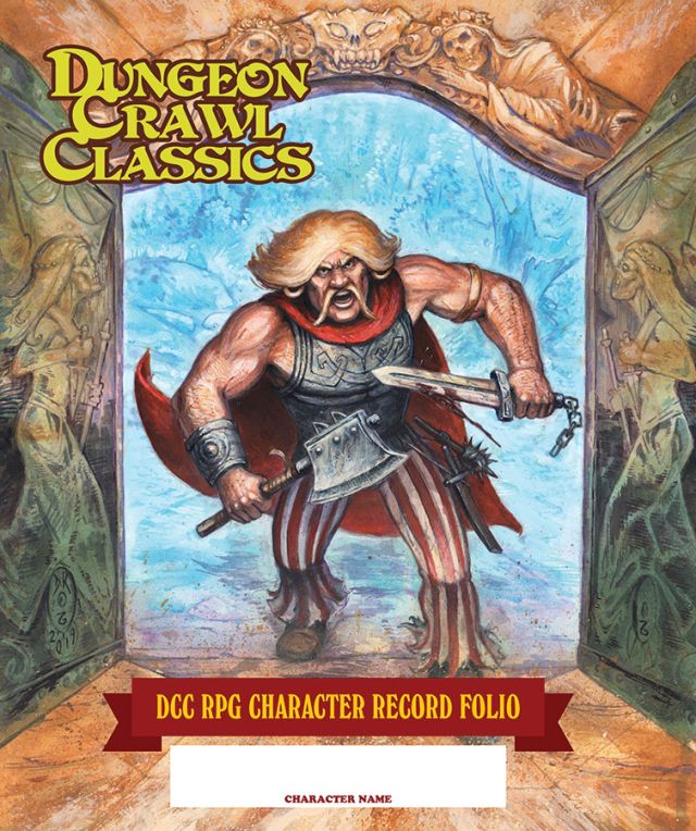 GMG5106 Goodman Games Dungeon Crawl Classics RPG: Character Record Folio main product photo