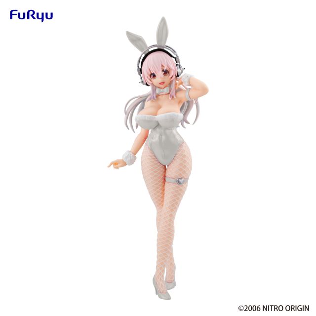 GSC-FRD36330 Furyu Corporation Super Sonico Series Pearl White Ver. BiCute Bunnies Figure main product photo