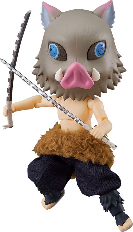 GSC-G12671 Good Smile Company Demon Slayer: Kimetsu No Yaiba Series Nendoroid Doll Inosuke Hashibira main product photo