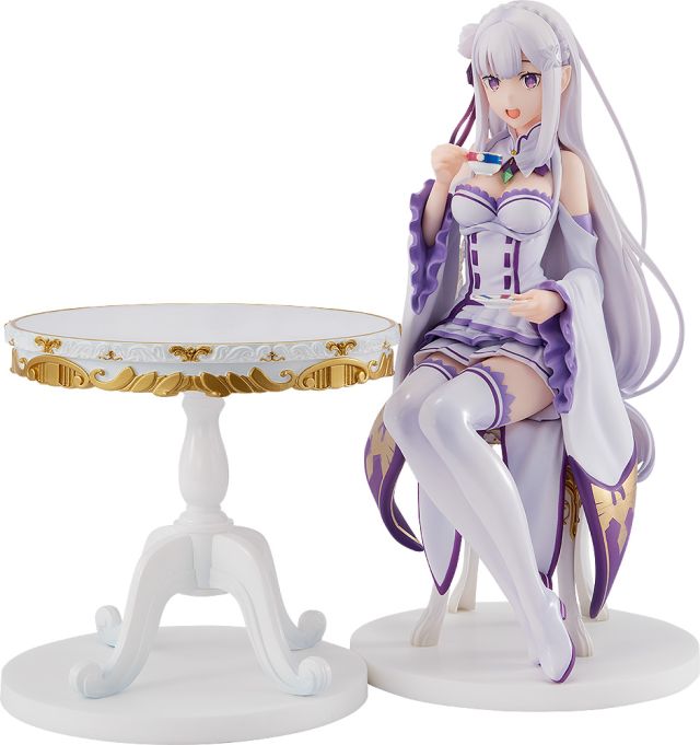 GSC-KK65735 Good Smile Company Re:ZERO -Starting Life in Another World- Series Emilia Tea Party Ver. Re-Run 1/7 Scale Figure main product photo