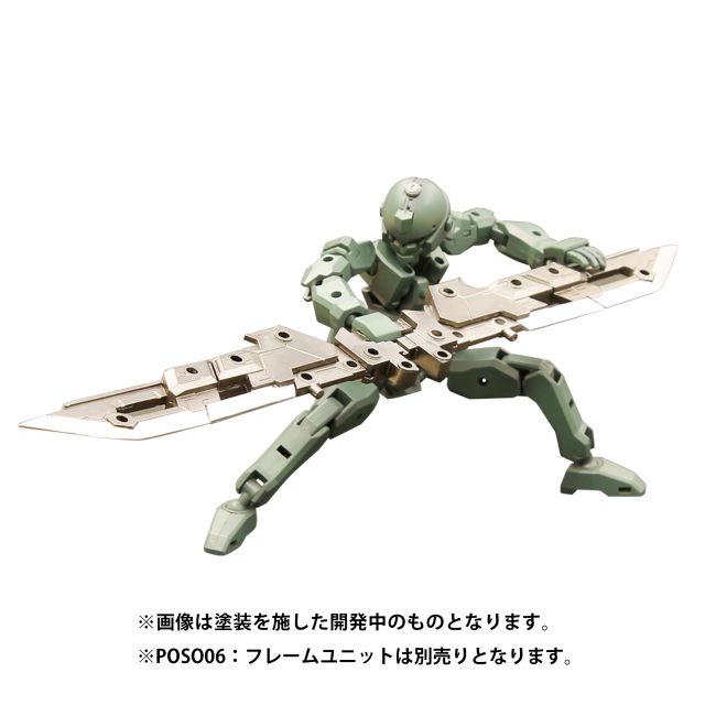 GSC-PM38255 Good Smile Company Pla-Act Option Series 09: Blaze Guns Re-Run Model Kit Accessory main product photo