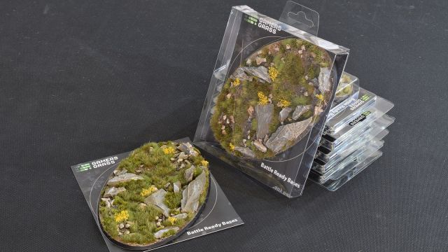 GSG-GGB-HLO170 Gamers Grass Battle Ready Bases - Highland - Oval 170mm (x1) main product photo