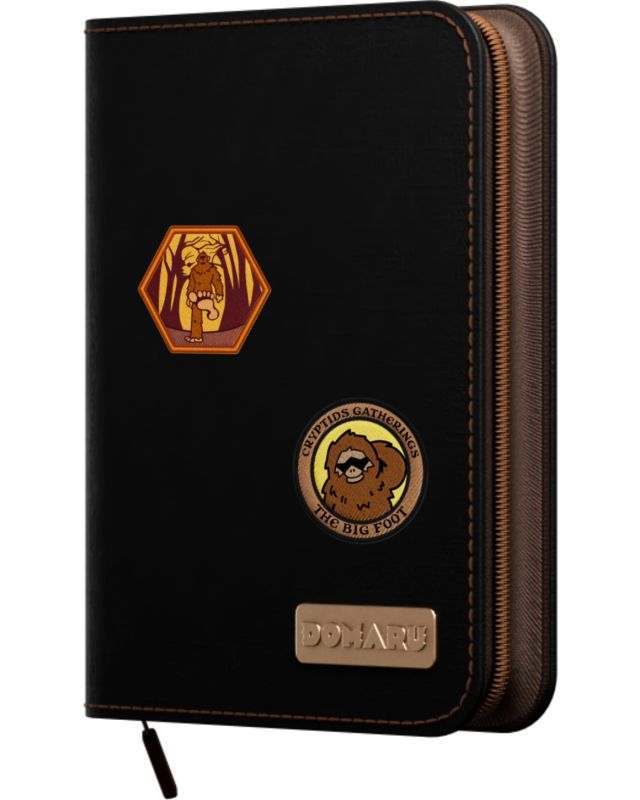 GTBDDMRCDO4 Gatherers' Tavern Gatherers Tavern Cryptids Collection Domaru Binder - Dusky Ochre 4pkt main product photo