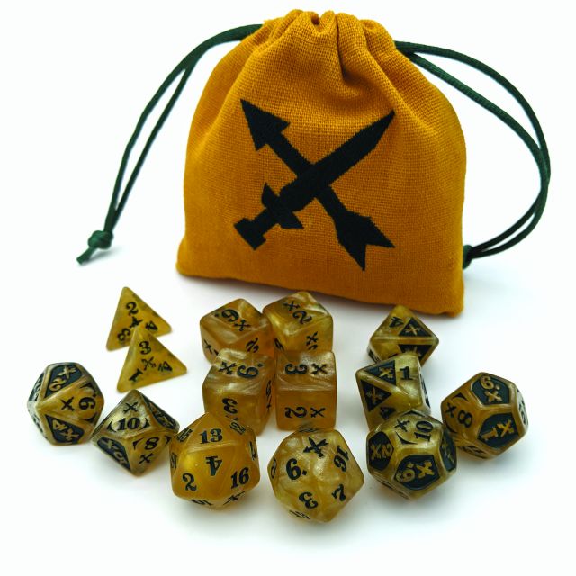 GYDDDSET-211-APRC-GR GYLD Piercing Damage - Acrylic, Green/Gold (14) main product photo