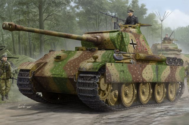 HBOSS-84551 Hobby Boss 1/35 German Sd.Kfz.171 Panther Ausf.G - Early Version main product photo