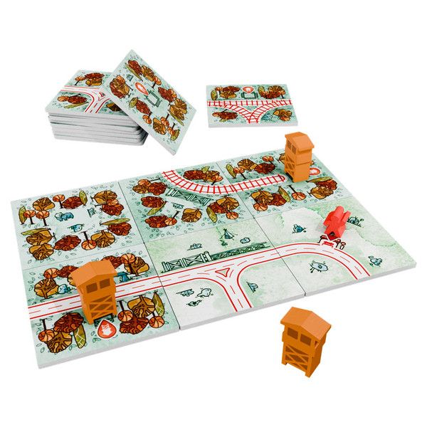 HG255 Horrible Guild Game Studio Railroad Tiles: Forest Expansion main product photo