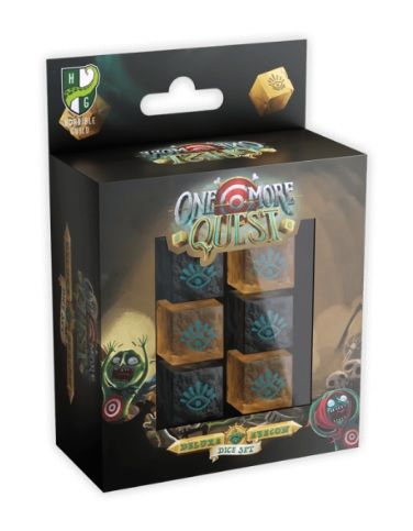 HORHG159 Horrible Guild Game Studio One More Quest Role Playing Game: Eyecon Dice Set main product photo